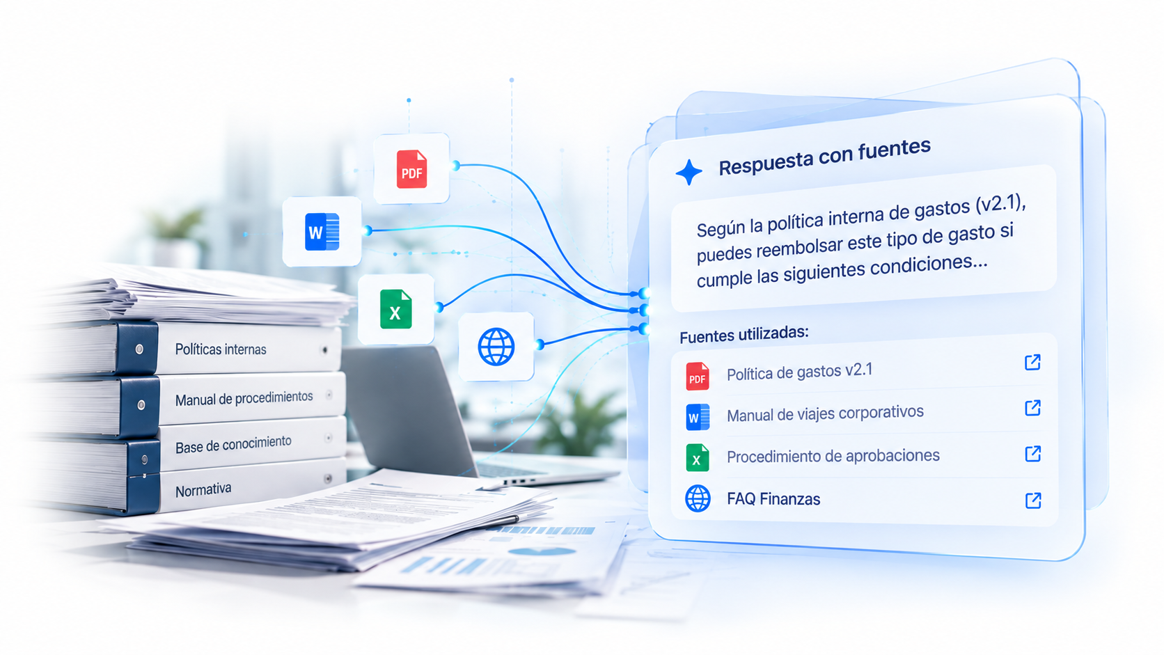 Aplicación empresarial de RAG / Retrieval-Augmented Generation